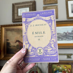 Vintage JJ Rousseau Book